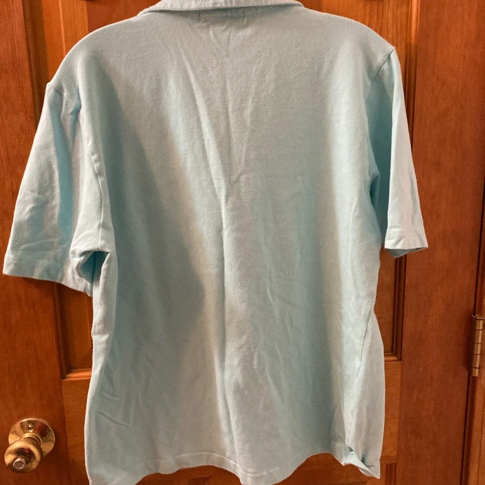 Blouse xl dress barn short sleeve polo